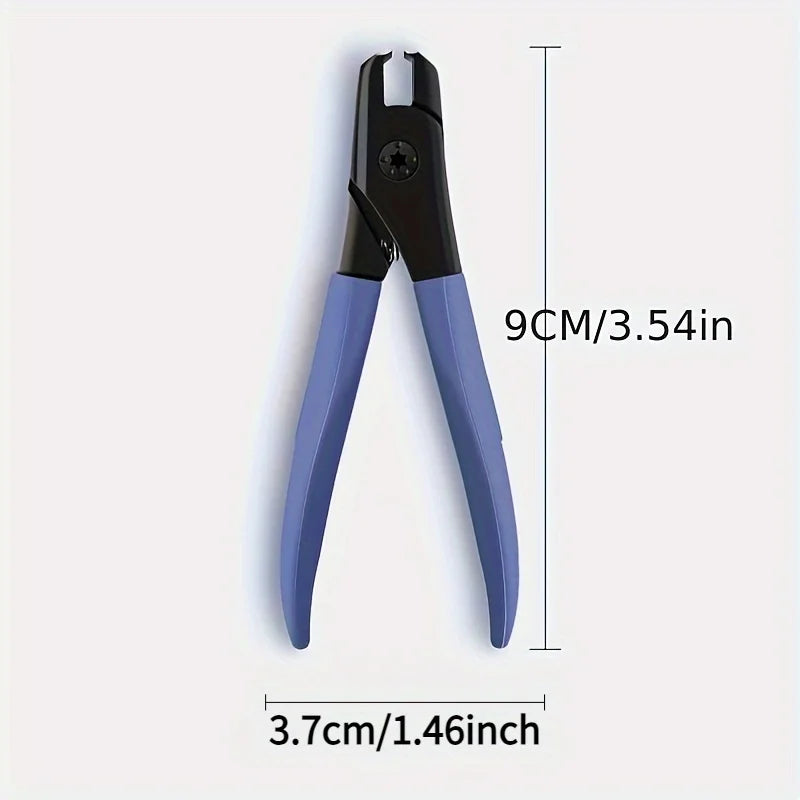 1 Piece Blue Nail Clipper, Suitable for Thick Nails, Ergonomic Handle, Foot Care Product, Effortless, Daily Essential
