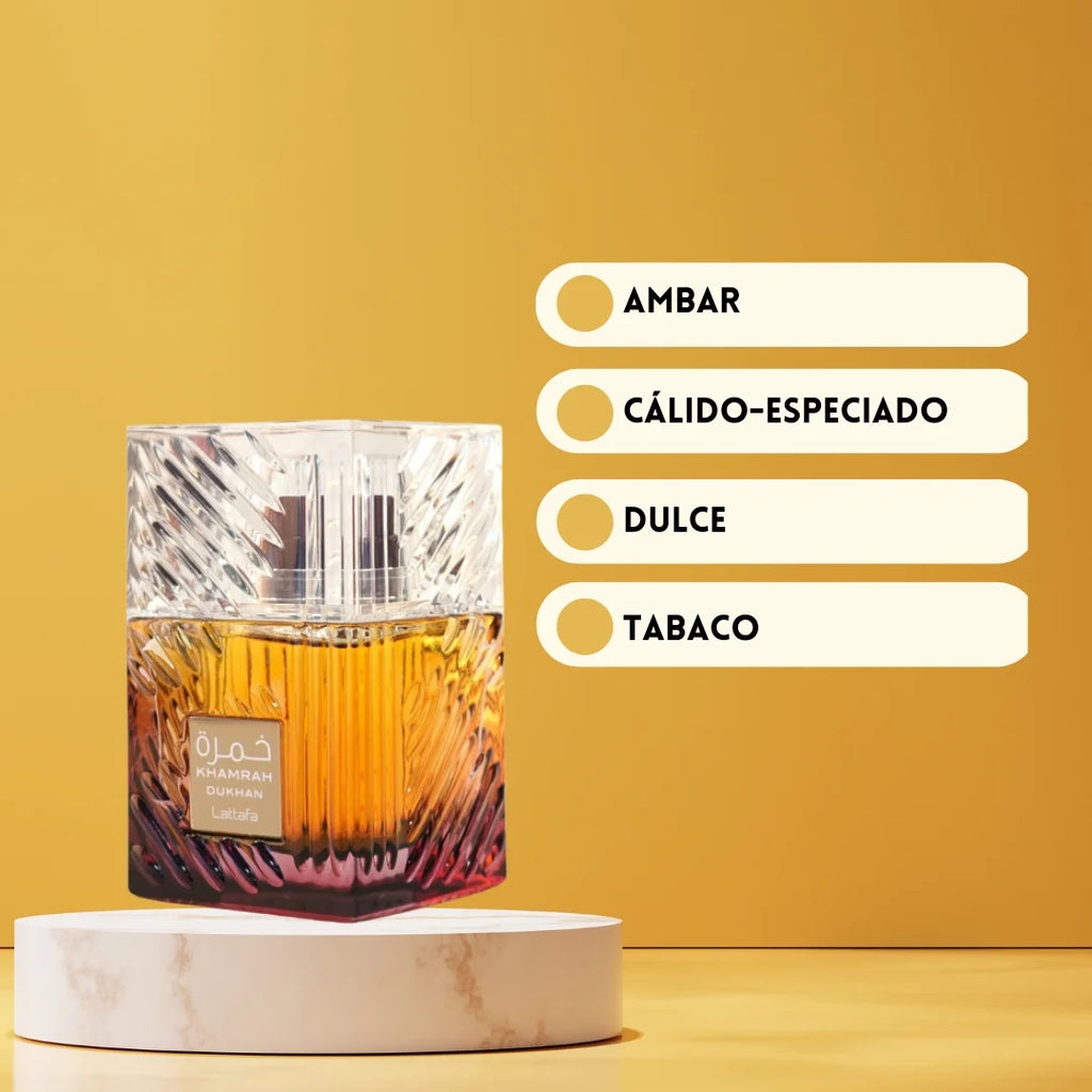 Eau de Parfum 100ml Lattafa Khamrah Dukhan  – Unisex