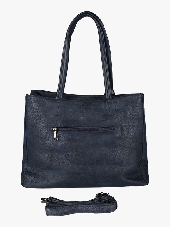 Solada Borsa donna in ecopelle con doppi manici