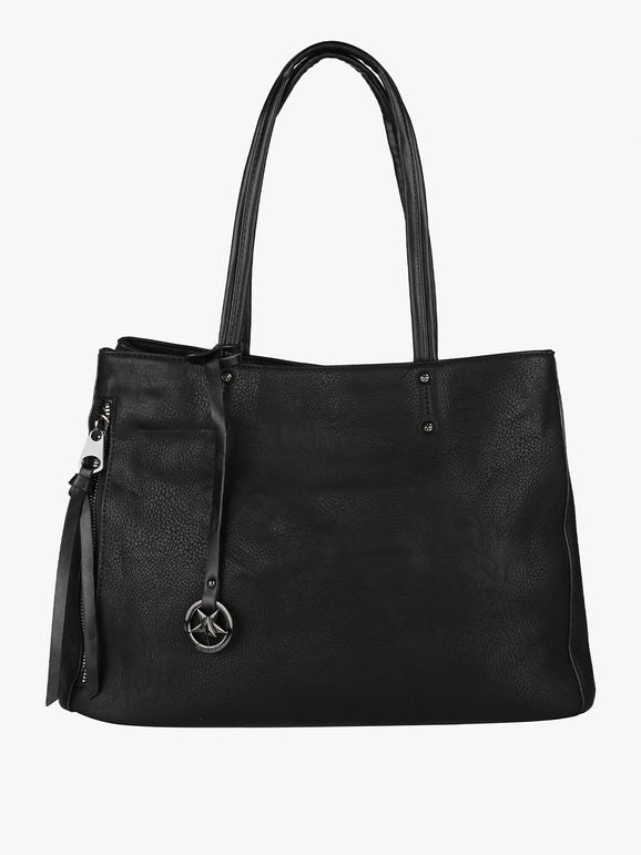 Solada Borsa donna in ecopelle con doppi manici