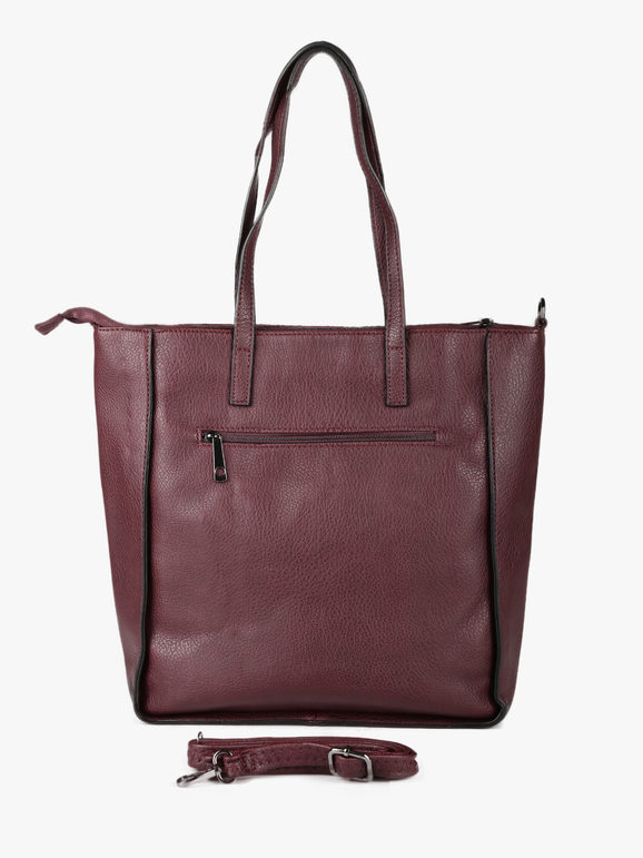 Borsa donna shopper con borchie