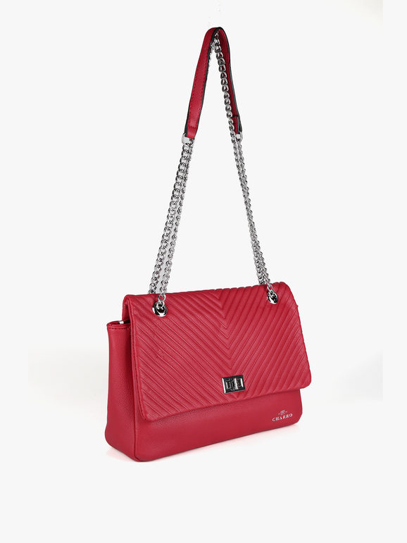 Charro Borsa donna trapuntata con catena