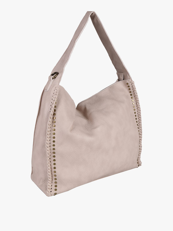 Solada Borsa hobo con borchie