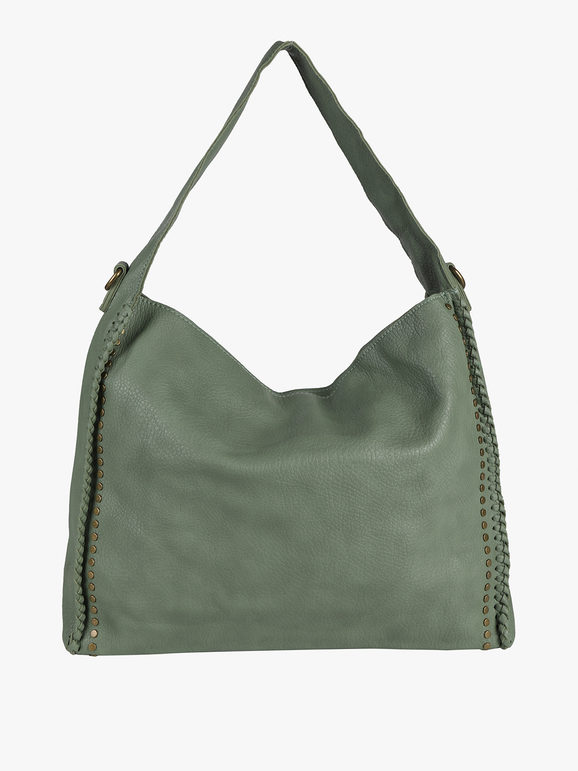 Solada Borsa hobo con borchie