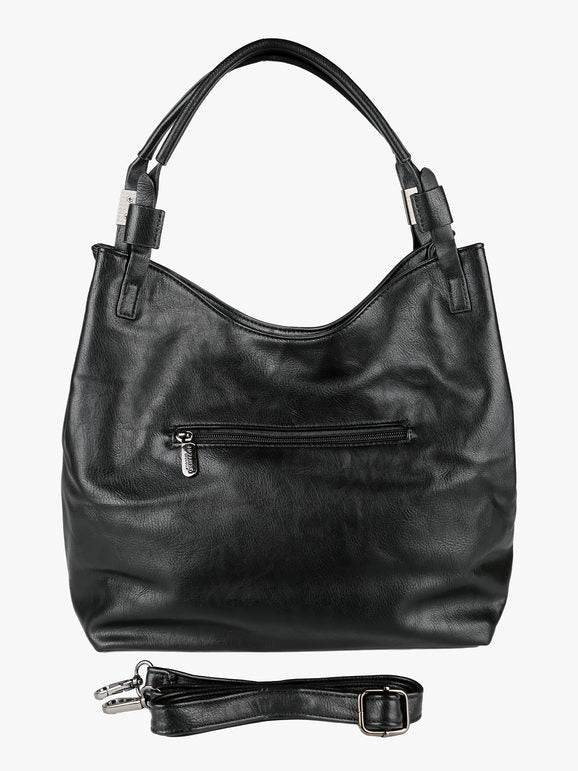 Nazareno Gabrielli Borsa hobo da donna con doppi manici