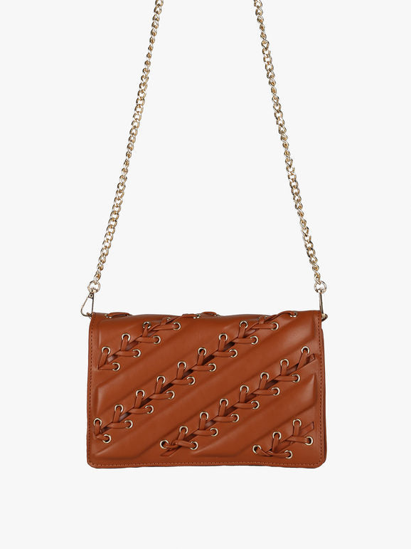 Solada Borsa rigida a tracolla con manico a catena