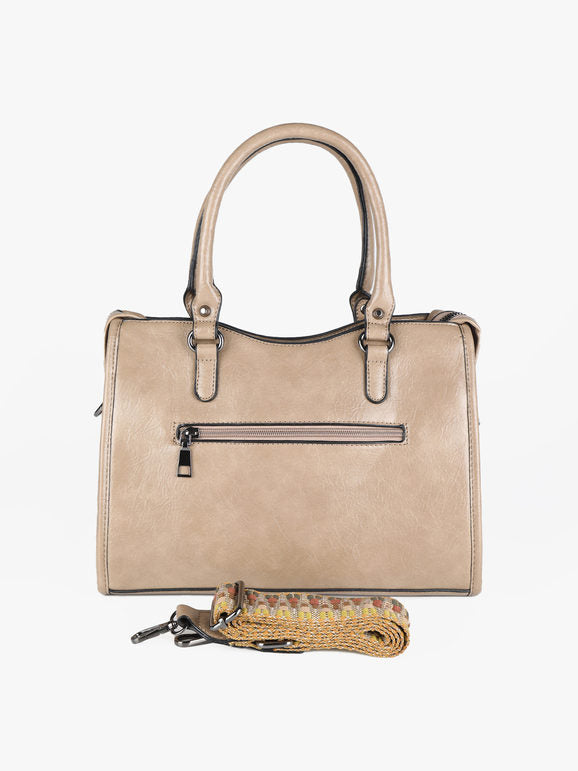 Solada Borsetta donna a mano con borchie